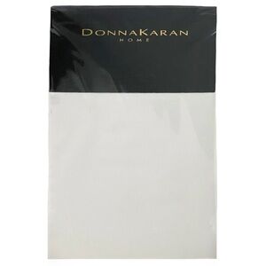 Donna Karan Silk Indulgence Collection 3 Piece Duvet Cover Queen Set In White